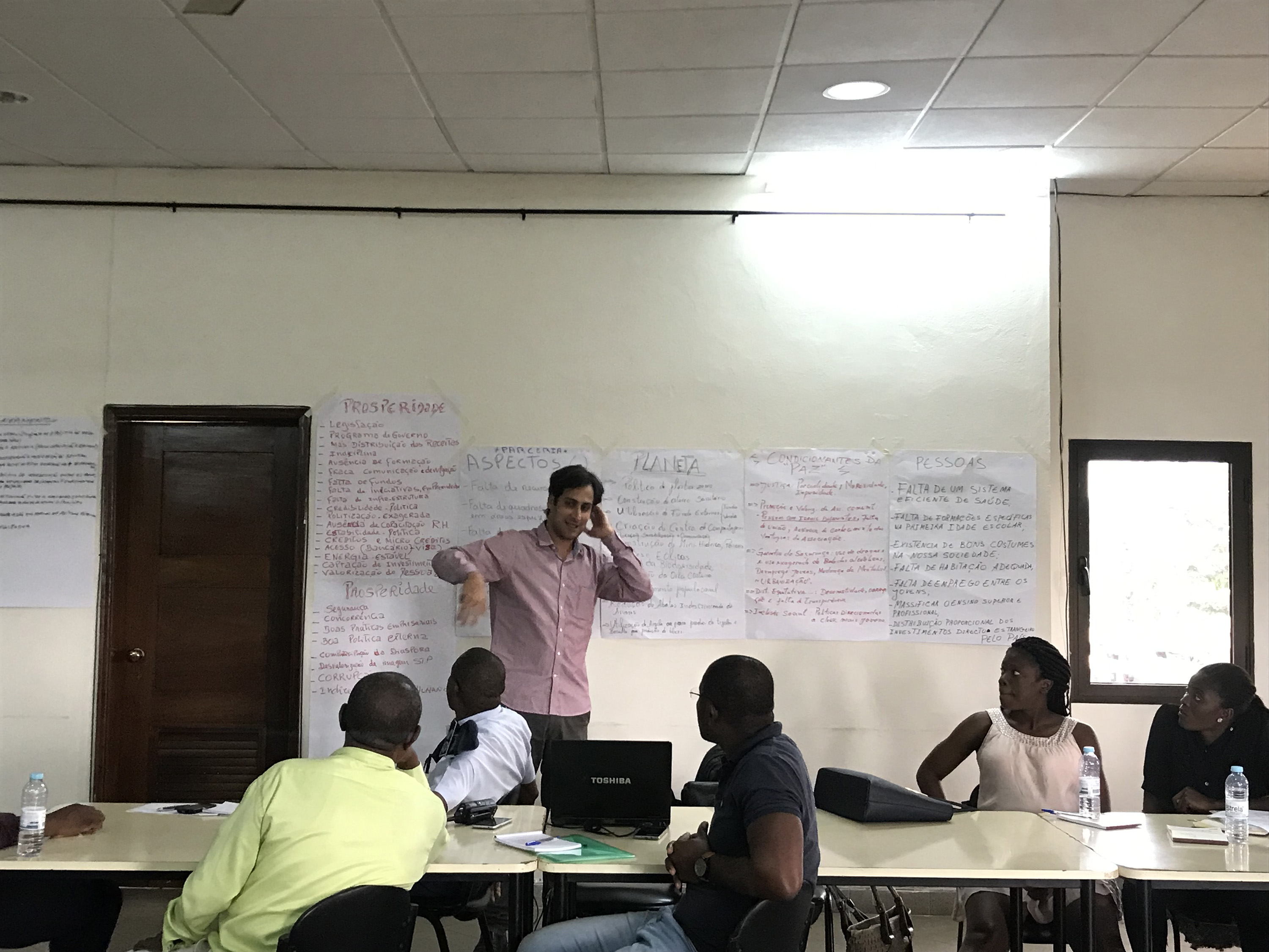 Visioning workshop - São Tomé 2030 - UN-Habitat