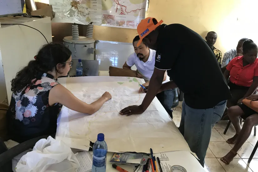 Participatory Mapping, Beaumont, Haiti, UN-Habitat