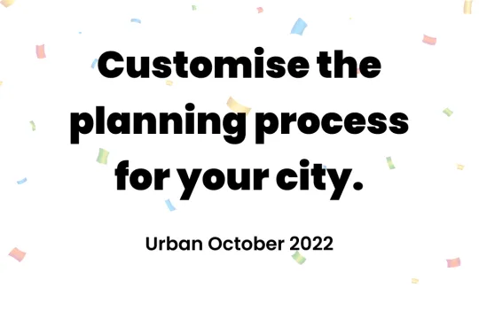 Urban October: a month to engage in urban discussion