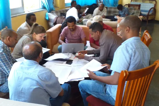 Visioning workshop in Bahir Dar, Ethiopia, UN-Habitat 