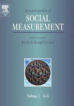 Encyclopedia of Social Measurement