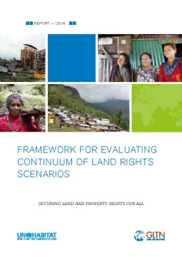 Framework for assessing continuing land rights scenarios