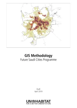 GIS Methodology: Future Saudi Cities Programme